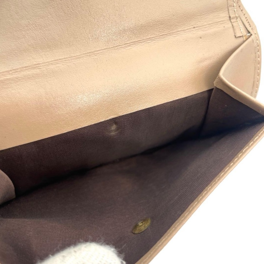 Dior Tan Leather compact wallet - Picture 7 of 10